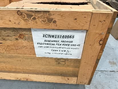1X Box Containing Assembly, Motor Electrical EEX ATEX TDS-4S (235KG) 2