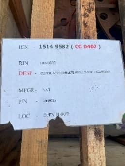 Clutch Assy Complete Model E-3000 Draw-works