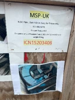 NOV Plate, Clutch Drive Assy for Draw-works